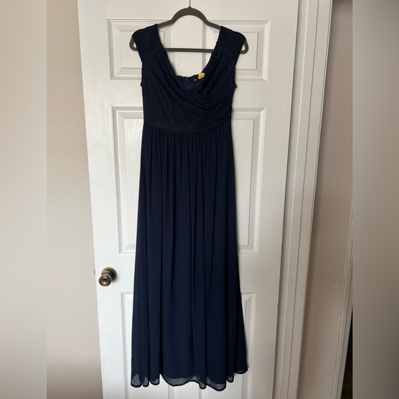 Dark navy bridesmaid/formal dress - Picture 2 of 4